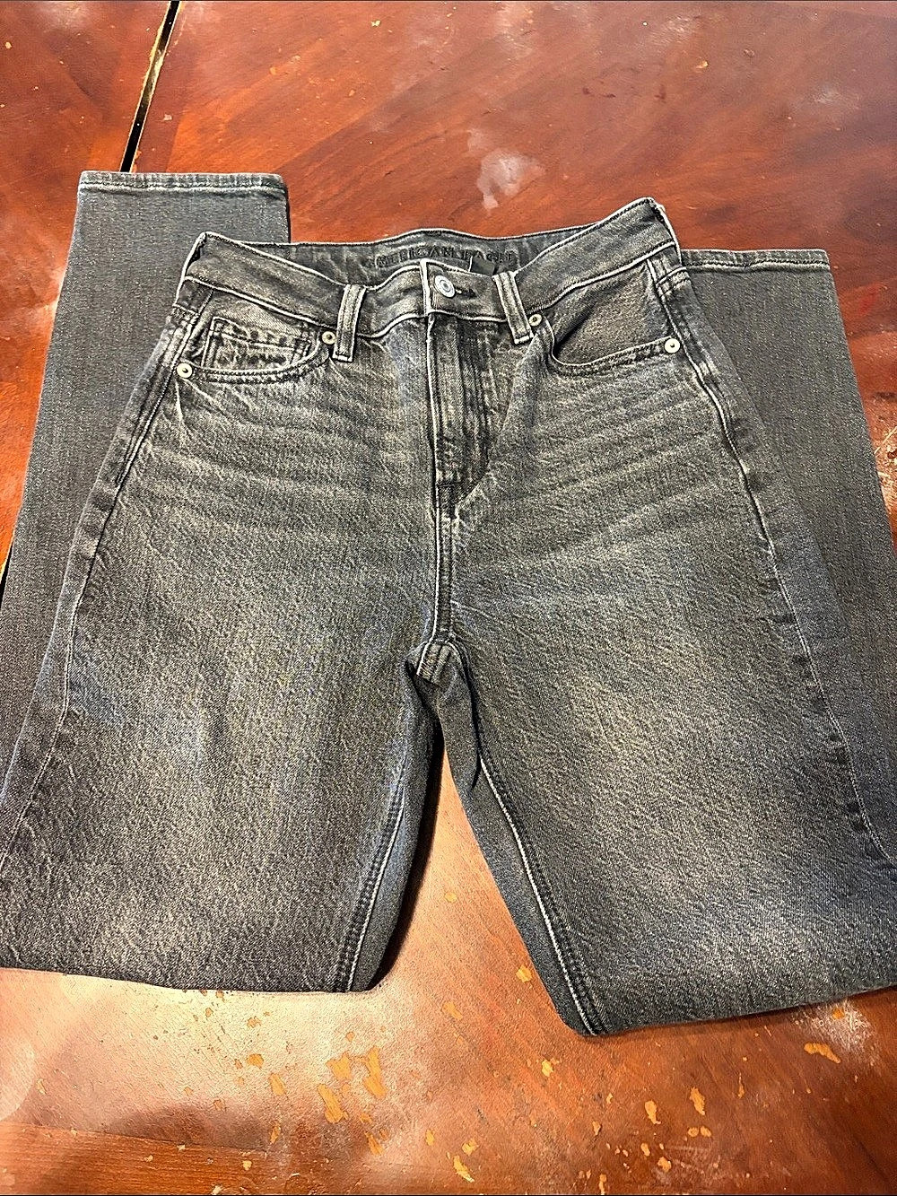American Eagle Men's Straight Jeans Waist 00 Black